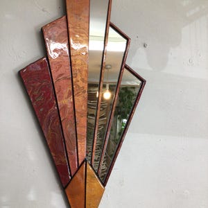 Art Deco mirror classic design 52cm(20.5”) x26cm(10”)