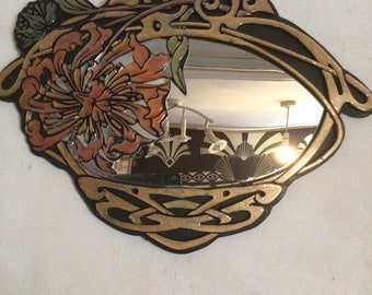 Art Nouveau style Mirror