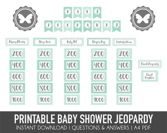 Baby Jeopardy Etsy Baby Jeopardy Etsy