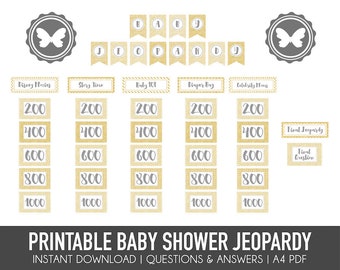 Baby Jeopardy Etsy