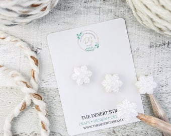 Snowflake Stitch Stoppers, Knitting Needle Point Protectors, Knitting Notions, Knitting Accessories