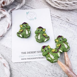Dragon Stitch Stoppers, Knitting Needle Point Protectors, Knitting Notions, Knitting Accessories