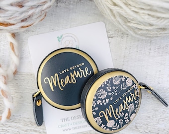 Tape Measure, 60" Retractable Tape Measure for crafting, Love Beyond Measure