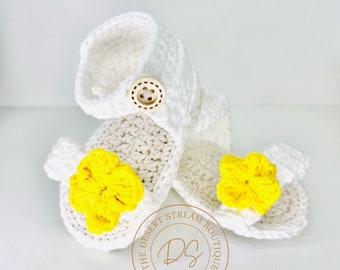 Crochet Baby Sandals