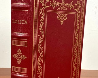 Easton Press - Lolita by Vladimir Nabokov - Vintage 1999 Leatherbound Hardcover Book / Literature Decor, Gift