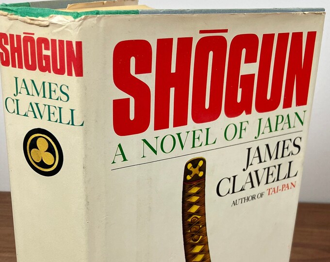 Shogun A Novel of Japan by James Clavell Vintage 1980 Hardcover Book