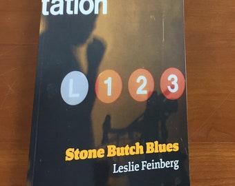 Stone Butch Blues, Leslie Feinberg - 20th Anniversary Edition Paperback Book, LGBT Classic Gift
