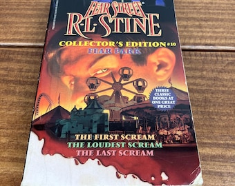 R.L. Stine Fear Street - Collector's Edition #10 - The First Scream, The Loudest Scream & The Last Scream - Vintage Paperback Book