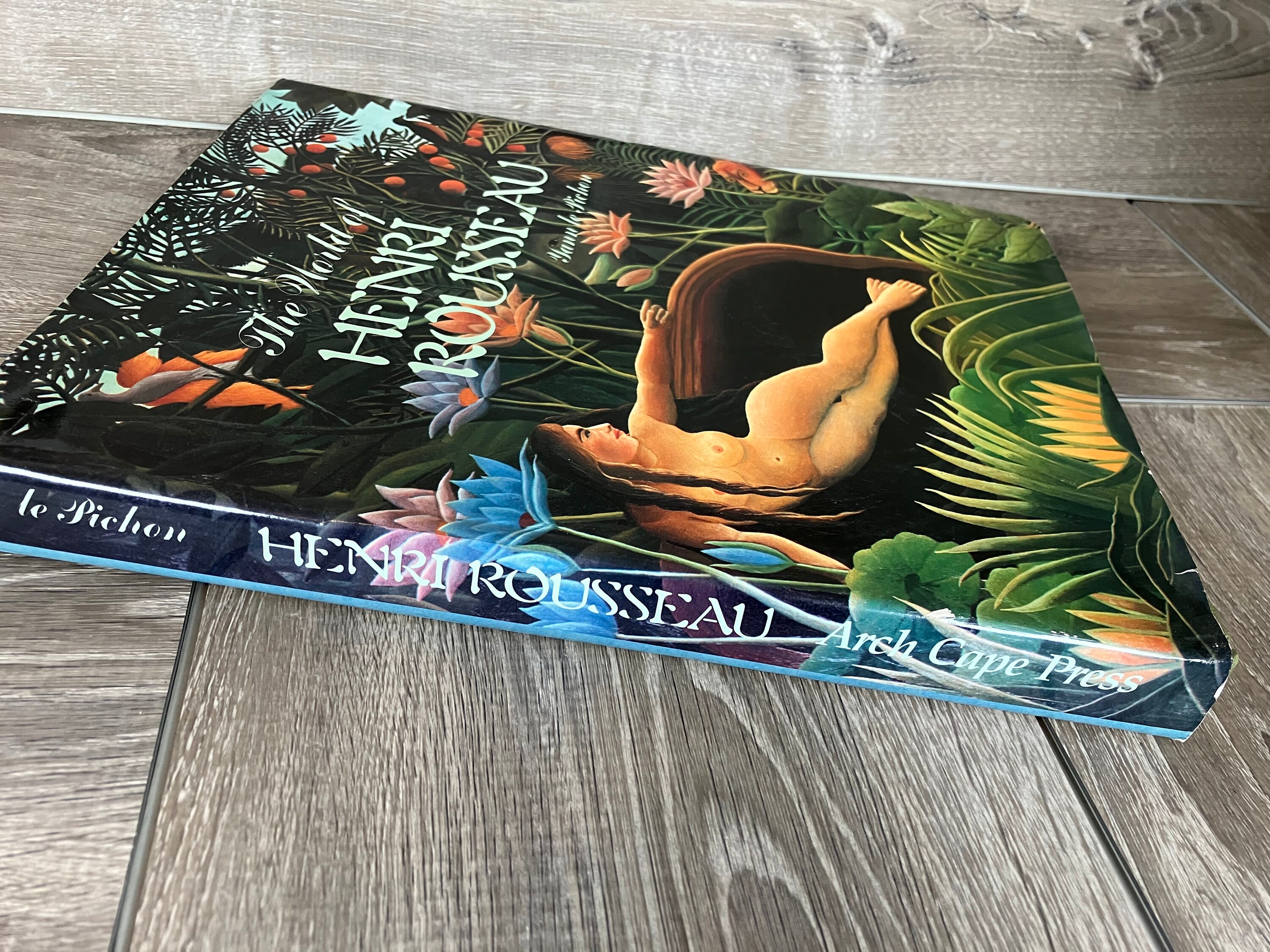 The World of Henri Rousseau - Vintage 1987 Hardcover Book / French Post ...