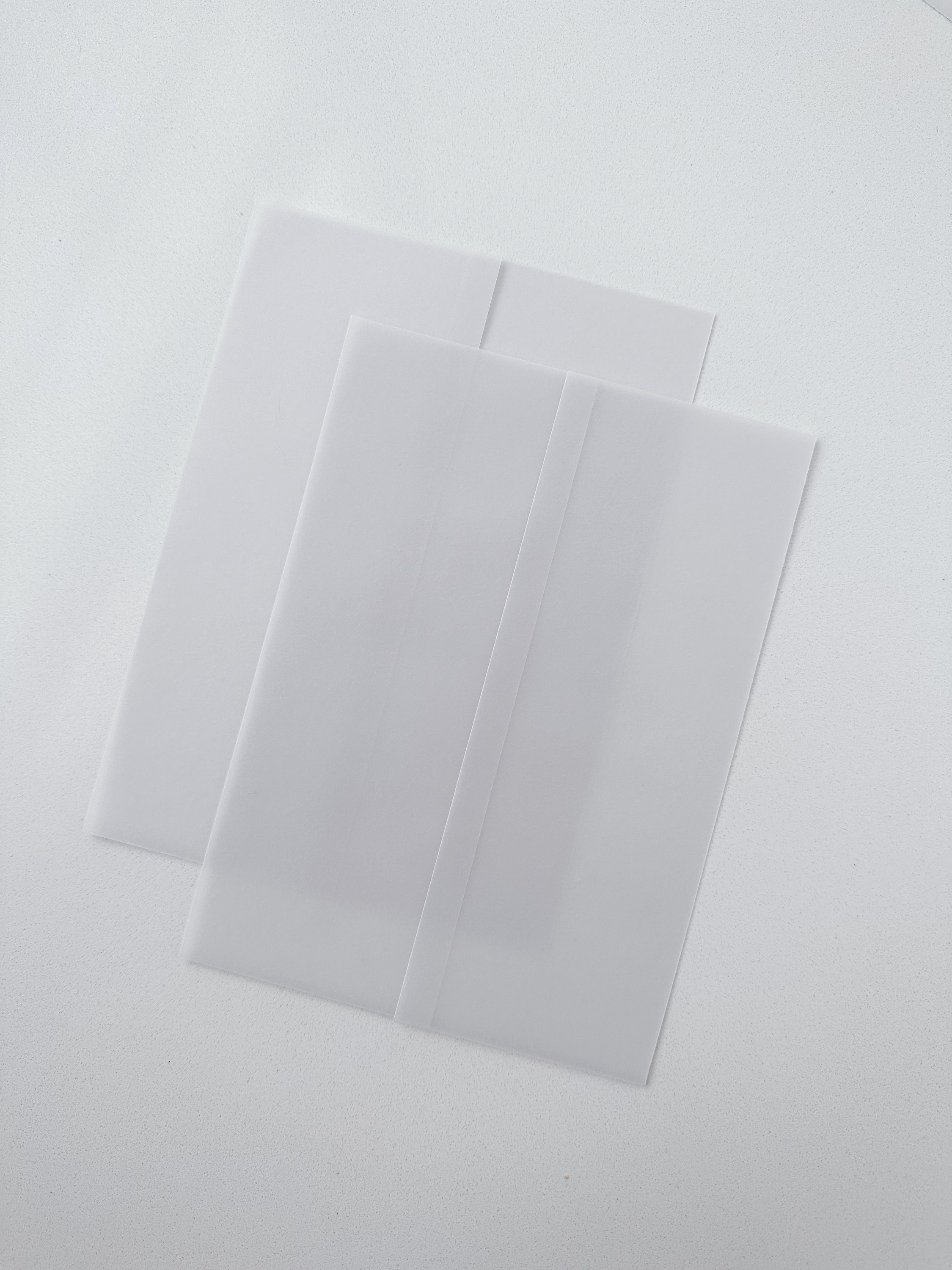 Ivory Translucent Vellum Wrap - 7 x 11, 27lb Glama - LCI Paper