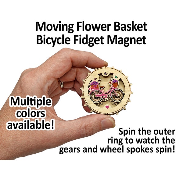 Ring With Moving Gears Etsy