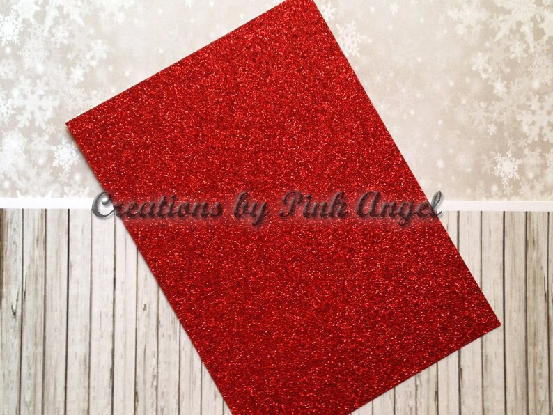 25 Sheets Royal Blue Glitter Cardstock DIY Party or Wedding Etsy