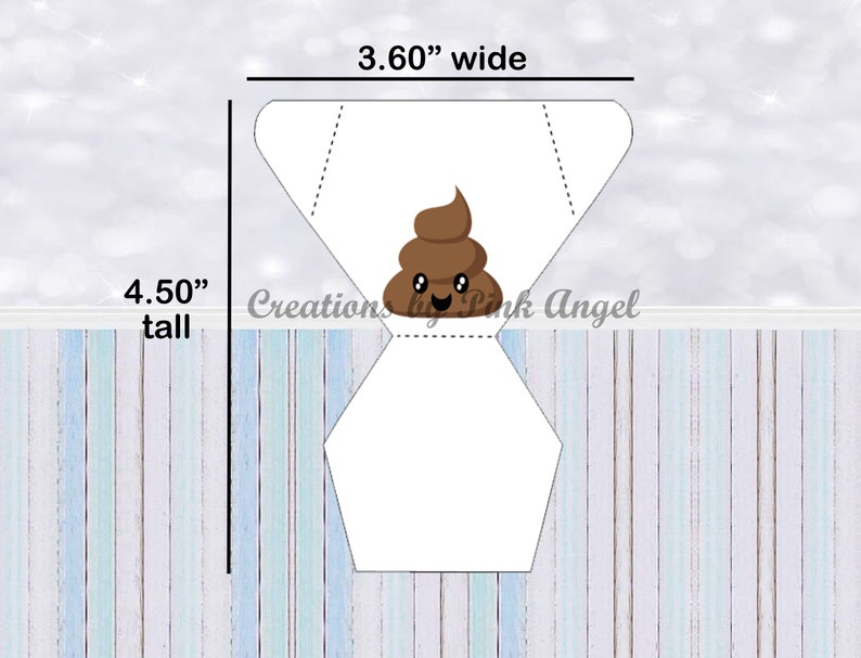 Dirty Diaper Game DIGITAL DOWNLOAD Baby Shower Diaper Favors | Etsy