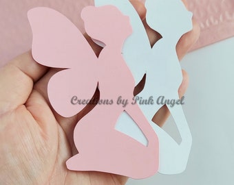 Fairy Cutouts for Fairy Jars, Birthday Party Decorations, Baby Shower or Scrapbooking