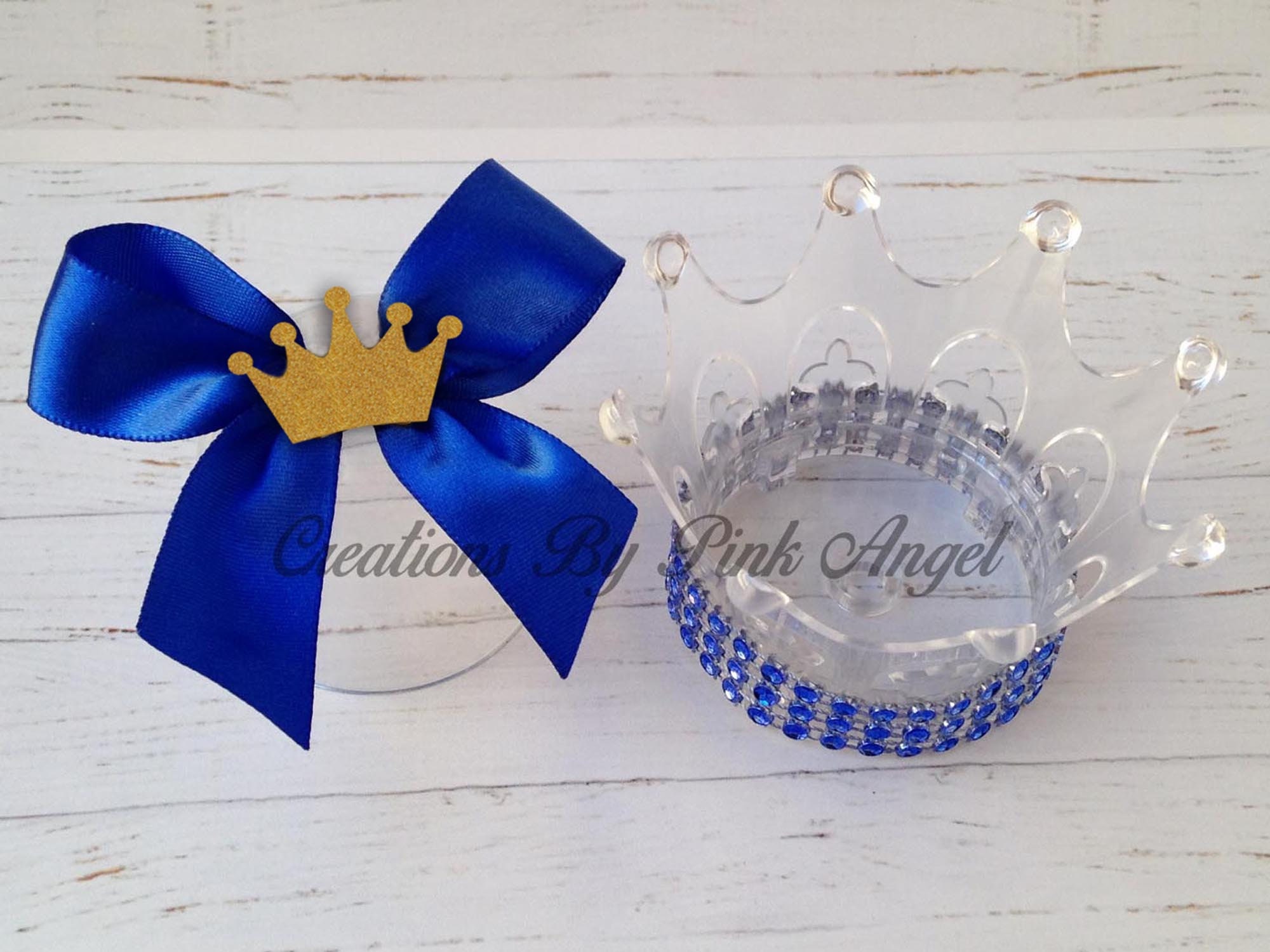 Pack of 6 Crown Party Favors Fillable Crown Favor Box Prince Etsy