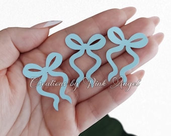 Coquette Bow Confetti, 50PCS Bridal Shower Table Scatter, Baby Shower, Birthday Party Decor