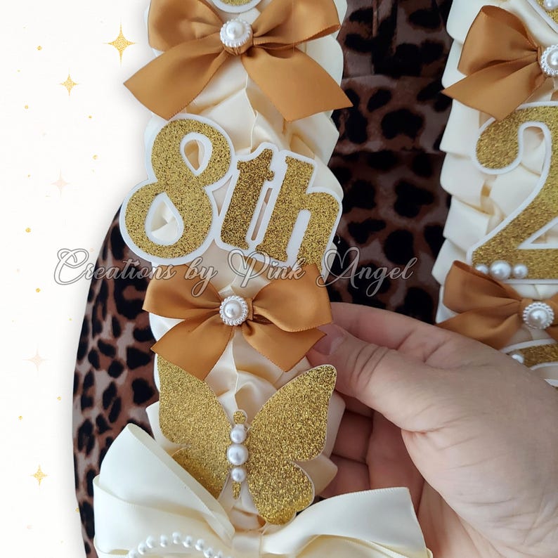 8th Grade Graduation Lei, Middle School Promotion Ribbon Lei Class of ...
