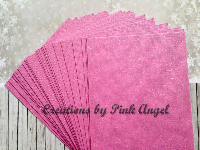 25 Sheets Royal Blue Glitter Cardstock DIY Party or Wedding Etsy