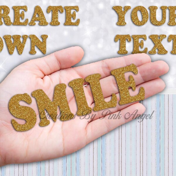 Custom Made Letters Etsy