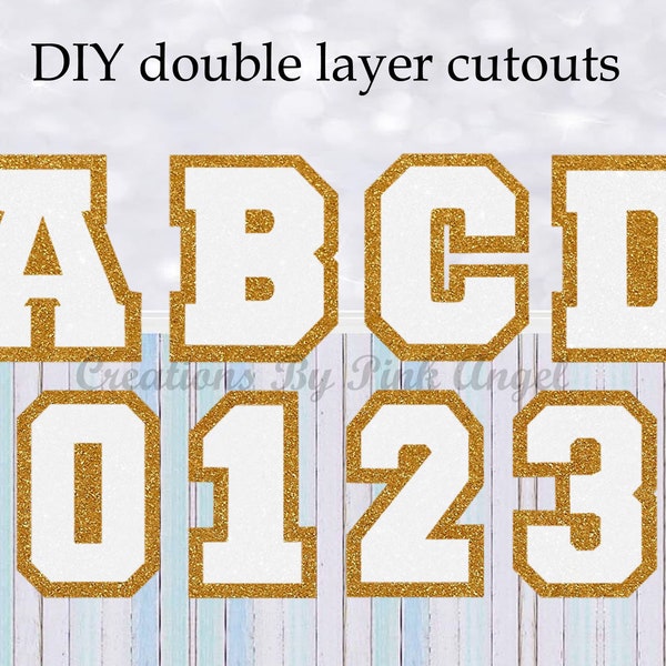 Custom Made Letters Etsy