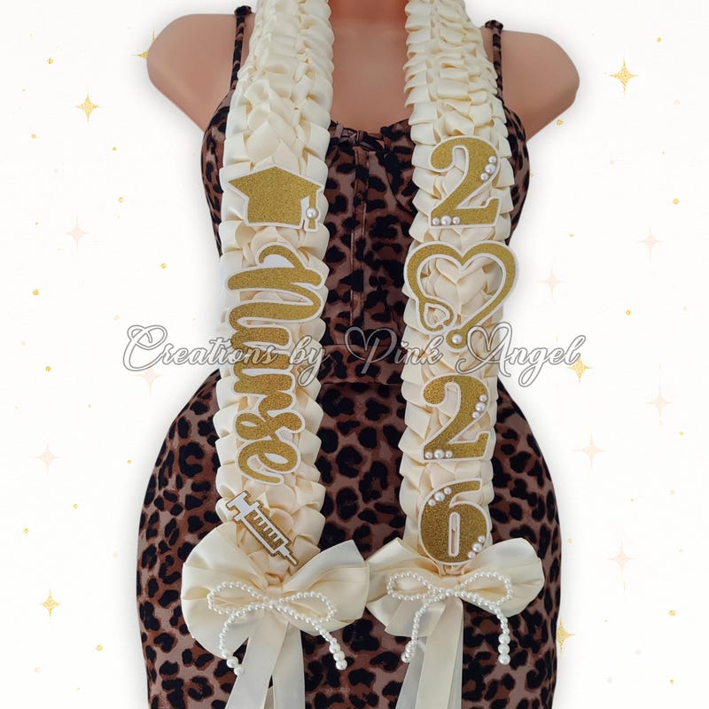 Graduation Rope Name Rope Nurse - Etsy