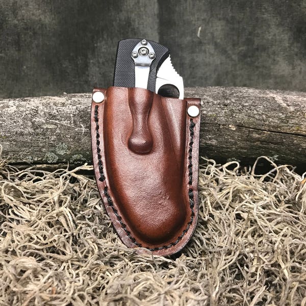 Spyderco Tenacious Leather Belt Friction Sheath