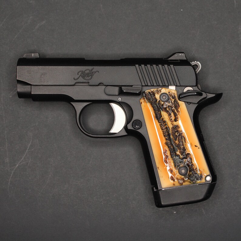 Duragrips Kimber Micro 9mm 9 Grips FAUX STAG Etsy