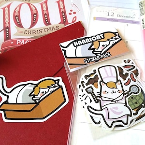 Hannibal - Hannicat and Will Doggy Stickers Pack