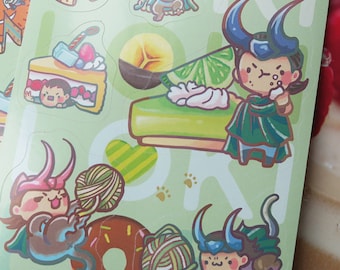 LOKI Time for Dessert Sticker