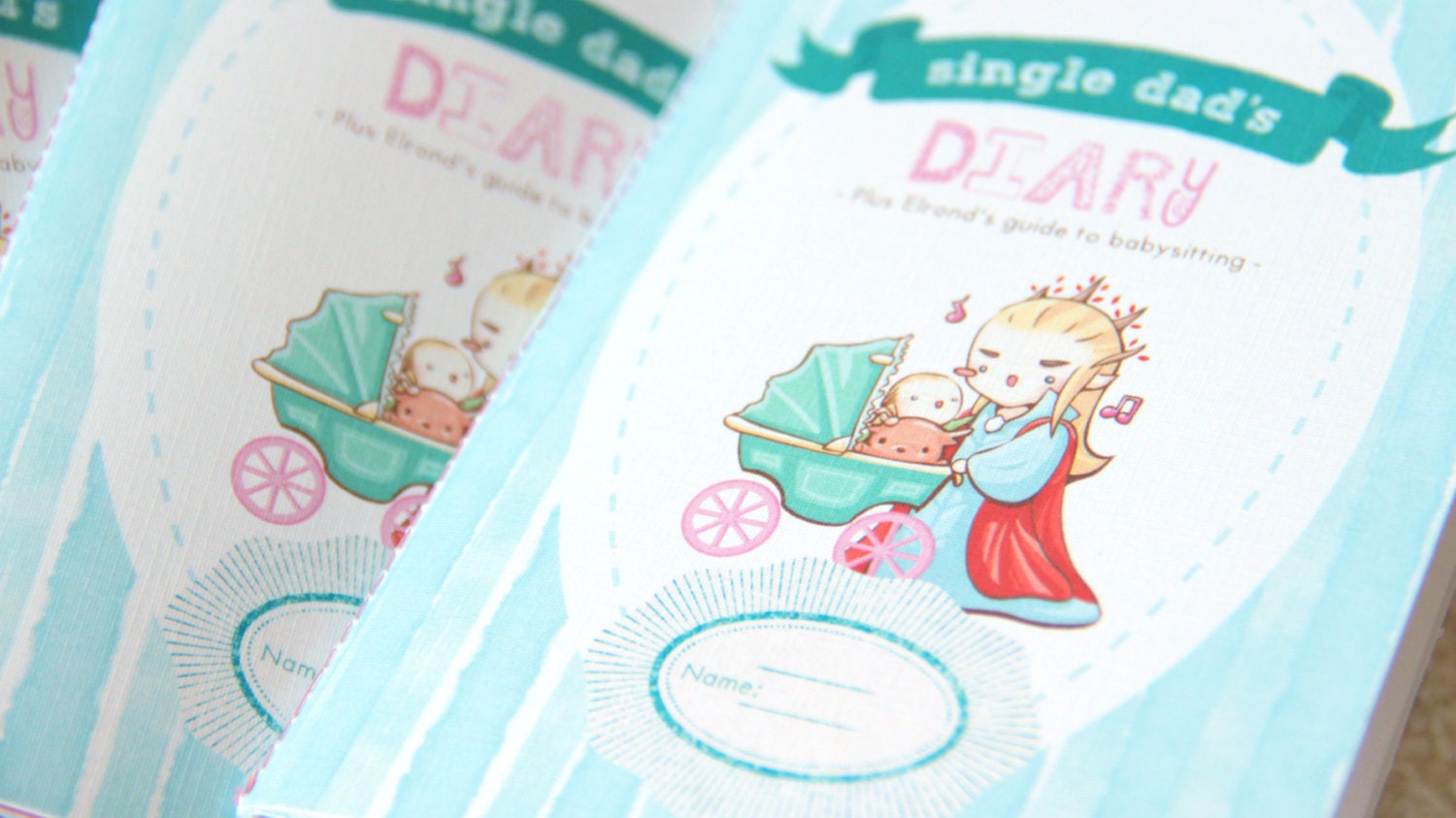 Thranduil & Elrond Fanbook - The Single Dads Diary plus Elrond's …