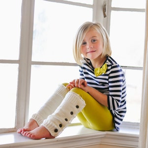 Mini Sophie Little girls Leg Warmers. image 3
