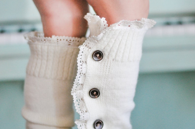 Mini Sophie Little girls Leg Warmers. image 4