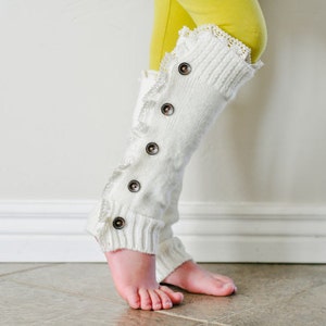 Mini Sophie Little girls Leg Warmers. image 1