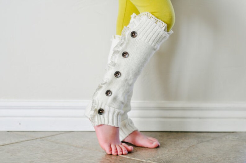 Mini Sophie Little girls Leg Warmers. image 1