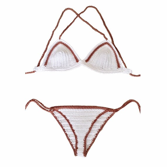 copper bikini set