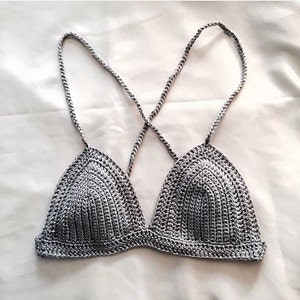 Athena Crochet Bralette Bikini Top image 3