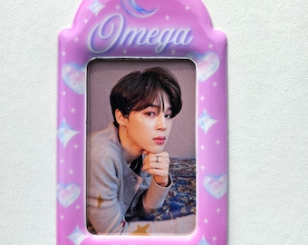 Omega Kpop Photocard Holder Keychain