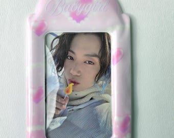 Babygirl Kpop Photocard Holder Keychain