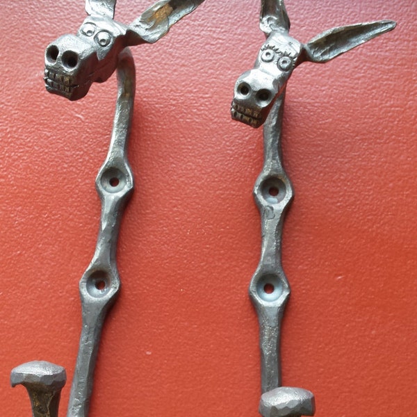Jack and Jenny (His and Hers) wall hook set.
