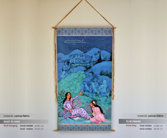 Sufi Painting, Lovers Gift, Rumi, Persian Art, Rumi Quote, Sufi Art, Arabic  Calligraphy Canvas, Middle Eastern Wall Art, Tapestry - Etsy Ireland