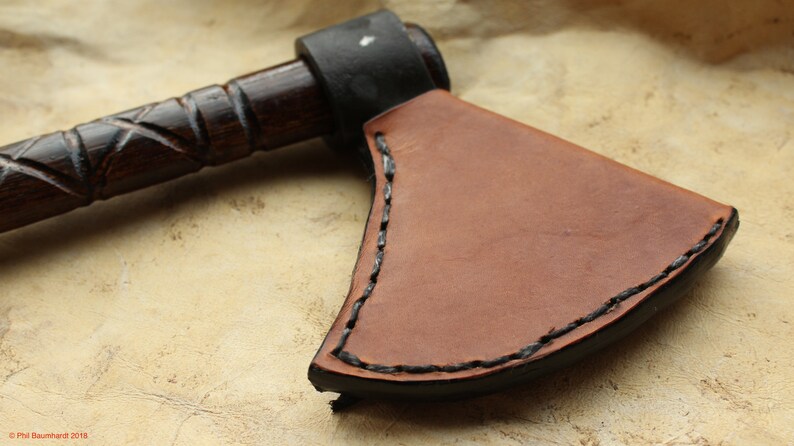 Leather Sheath for Cold Steel Norse Hawk