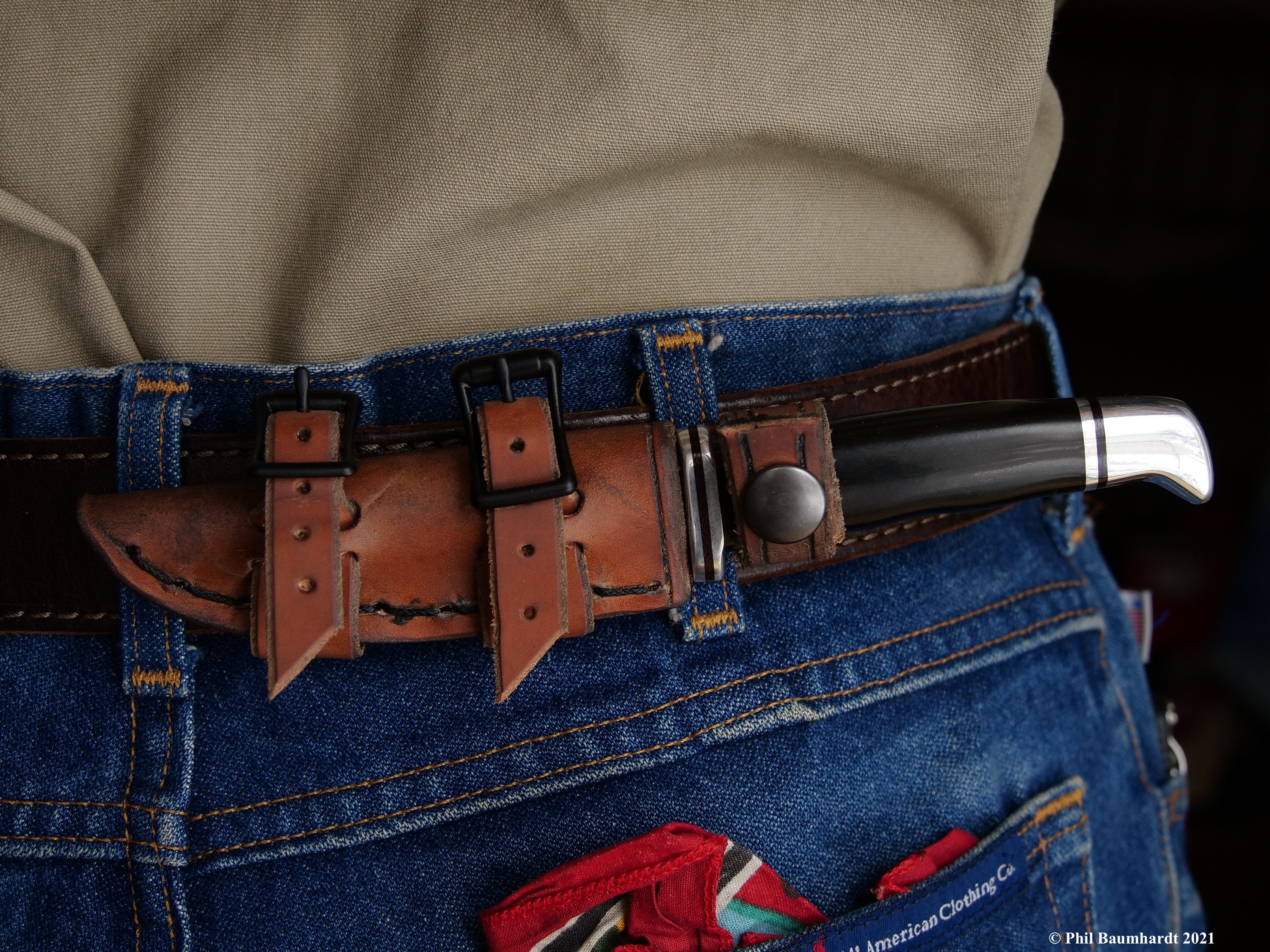 Horizontal Sheath for Buck 102 Cross Draw or Scout Carry, Genuine Leather  Knife Sheath. Made in the USA -  Canada