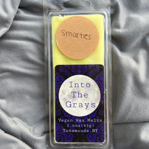 Smarties - Wax Melts For Summer - Gifts For Mom - Vegan - Candy Scent - Family Safe Home Fragrance - Fruity Scent