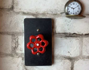 Urban Industrial Lighting / Dimmer Light Switch Cover /  Garden Hose Light / Industrial Chic / Light Switch Cover / Light Switch Plate