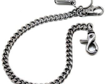 biker wallet chain etsy