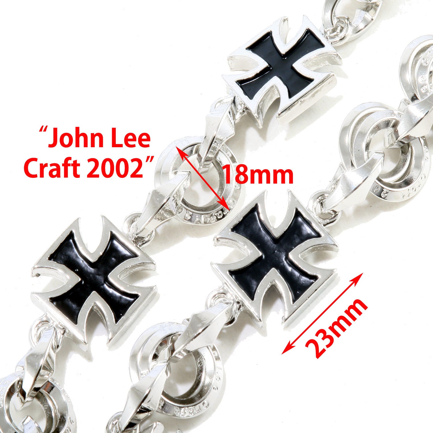 Doublek Heavy Multi Iron Cross Key Jean Wallet Chain - Etsy