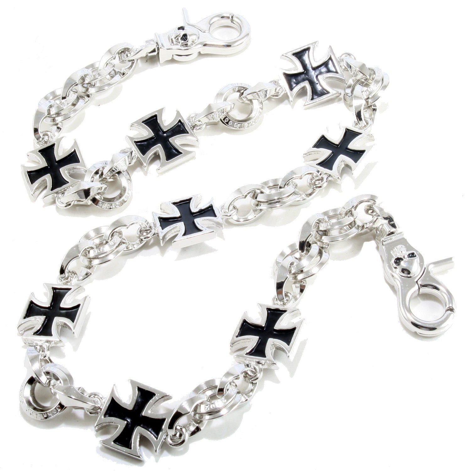 Doublek Heavy Multi Iron Cross Key Jean Wallet Chain - Etsy