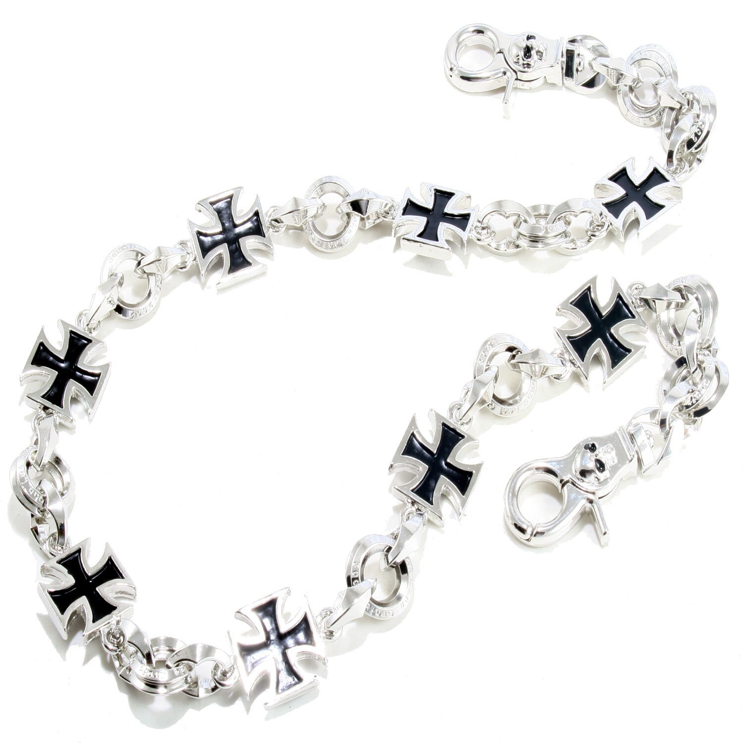 Doublek Heavy Multi Iron Cross Key Jean Wallet Chain - Etsy