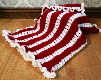 Rows of Bows Blanket CROCHET PATTERN PDF-Instant Download