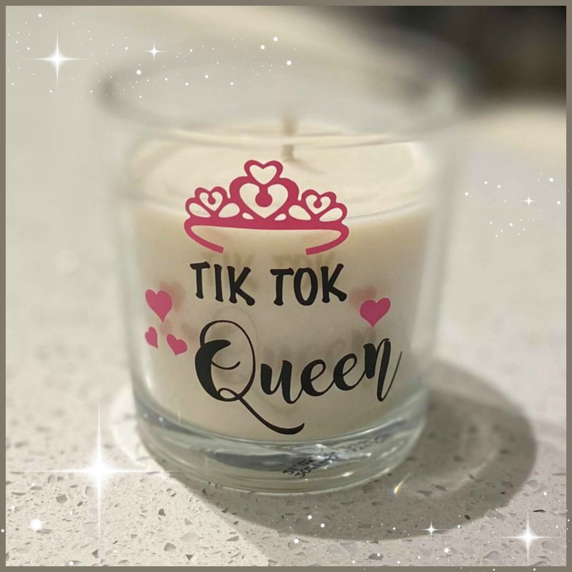 TIK TOK Queen Candle Tik Tok gift Teen gift Family Etsy